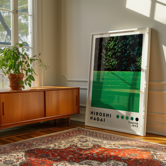 Hiroshi Nagai Midnight Garden Poster