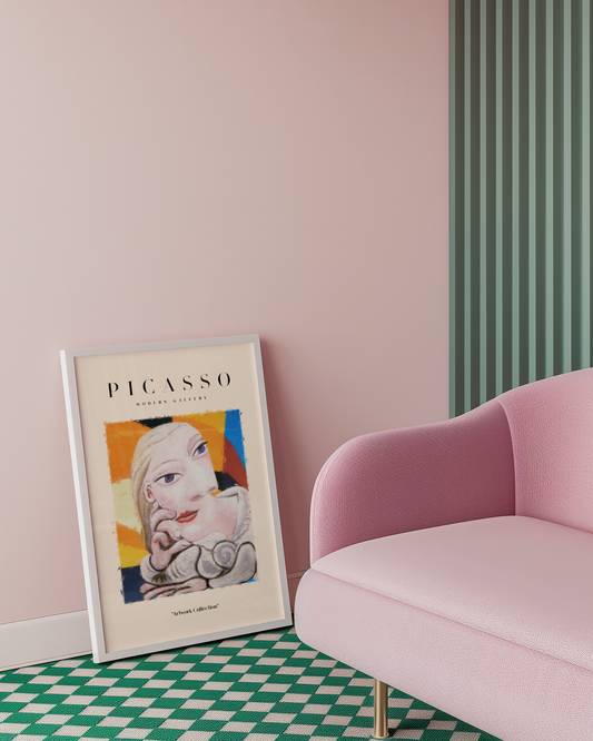 Picasso Blonde Portrait Poster