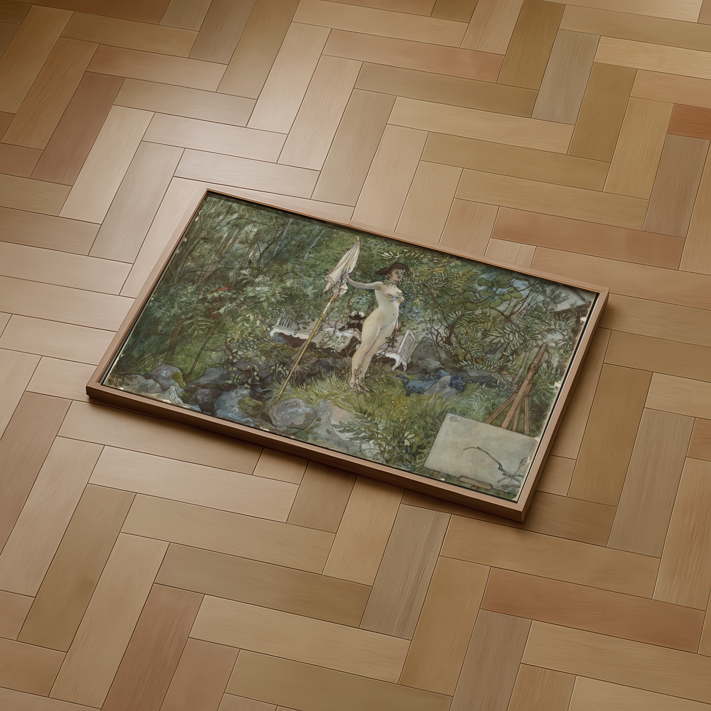 Carl Larsson Open-Air Studio Poster