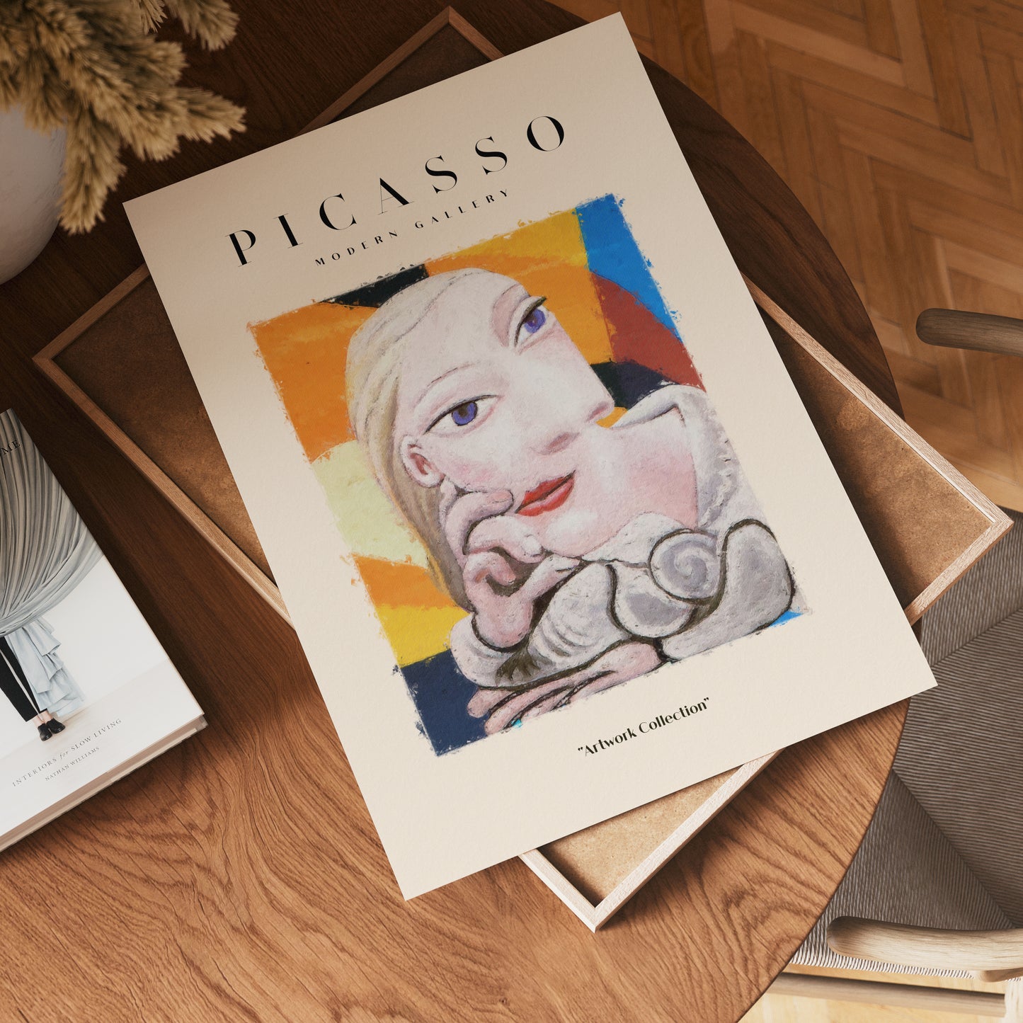 Picasso Blonde Portrait Poster