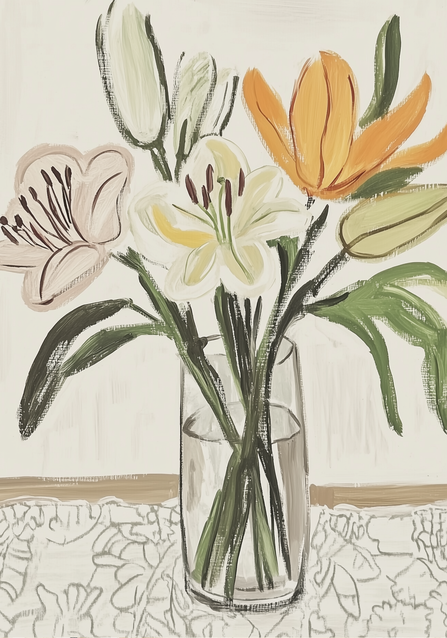 Purple Lavender Fields Poster