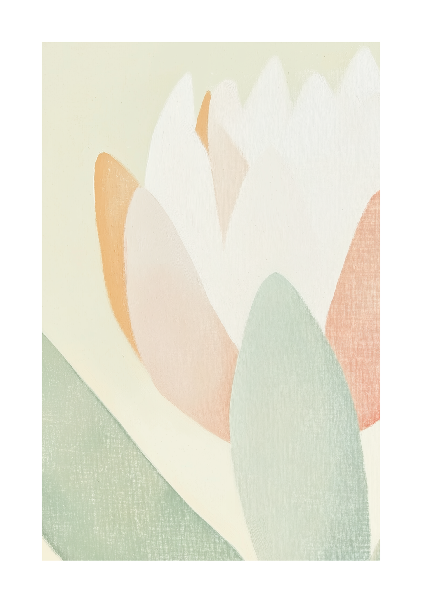 Minimalist floral botanic Poster