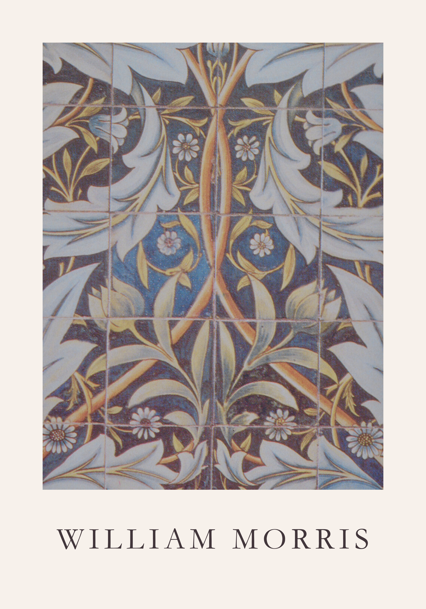 William Morris Ceramic Tiles Poster