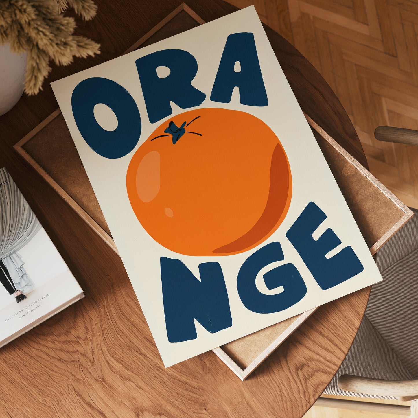 Fresh Citrus Orange Poster
