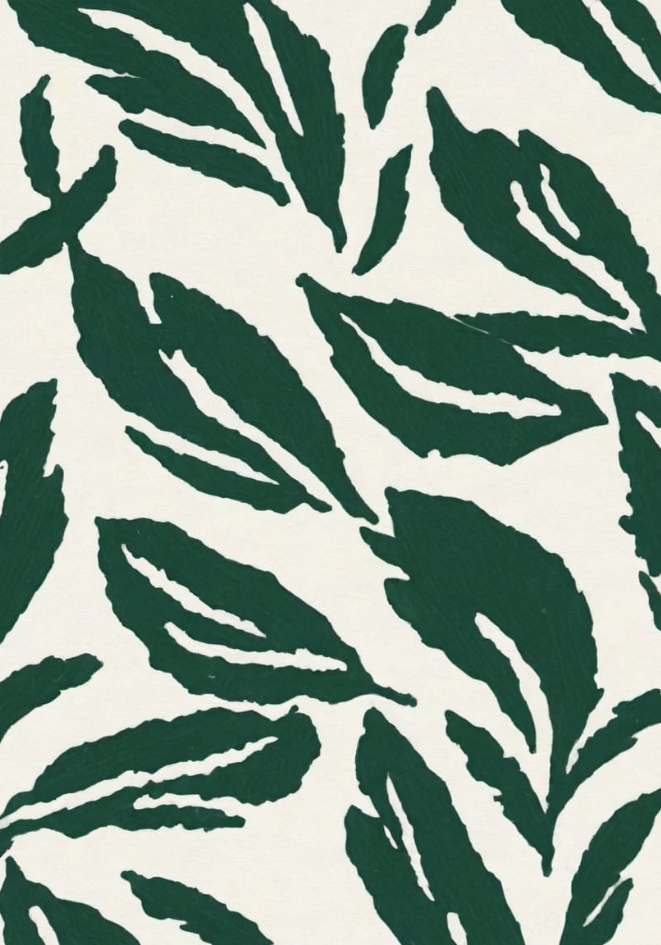 Green Leaves Poster