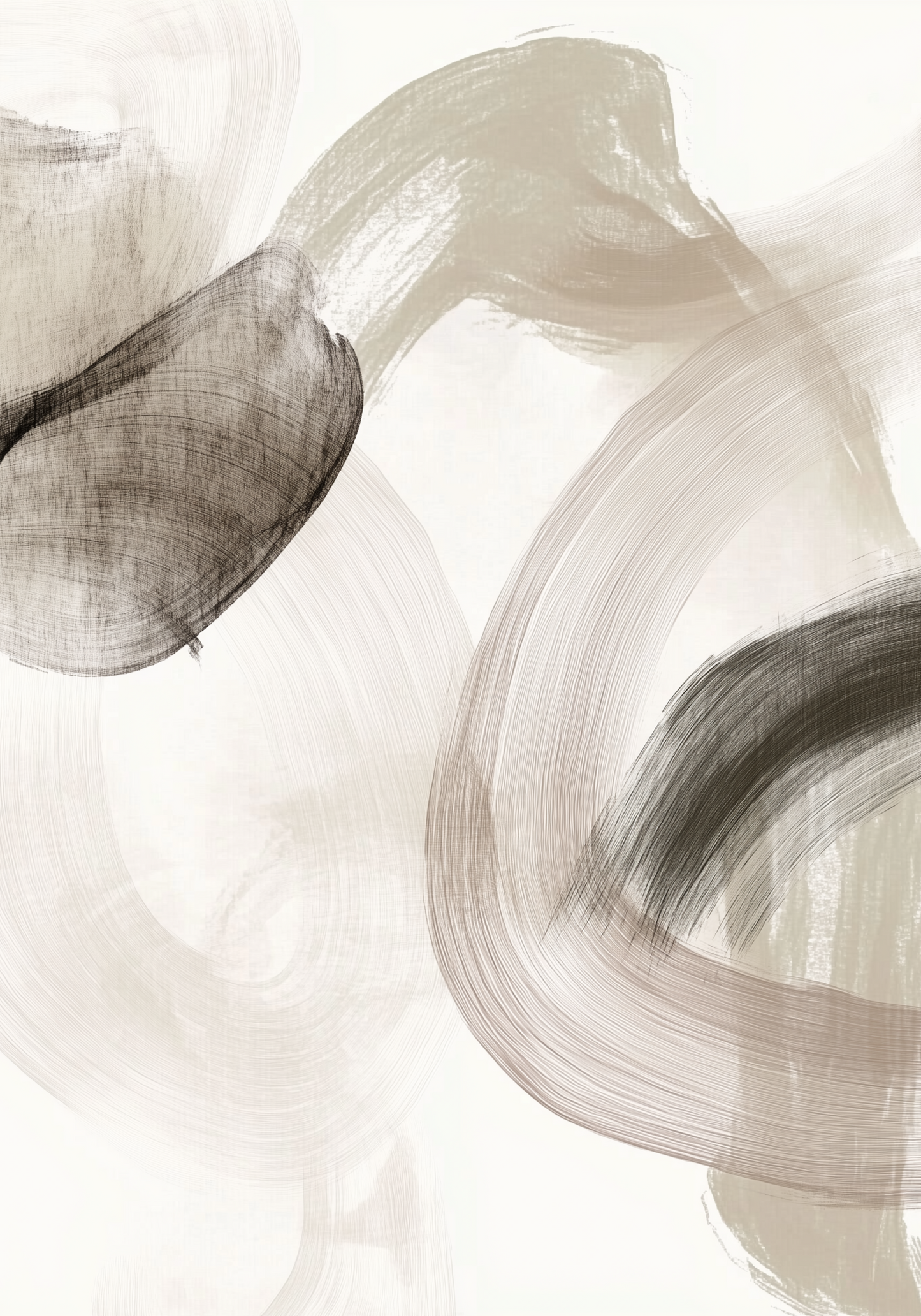 Neutral Strokes Poster