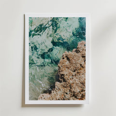 Crystal Reef Water Poster