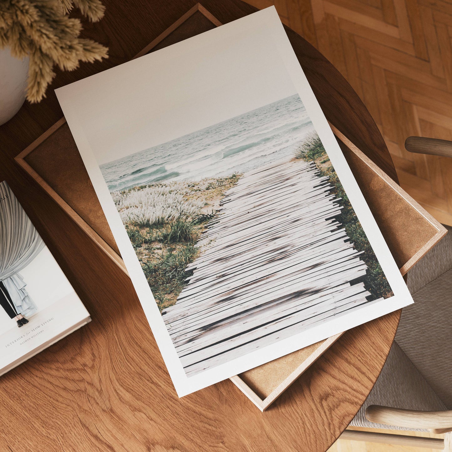 Ocean Walkway Poster