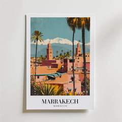 Marrakech Beneath The Atlas Poster