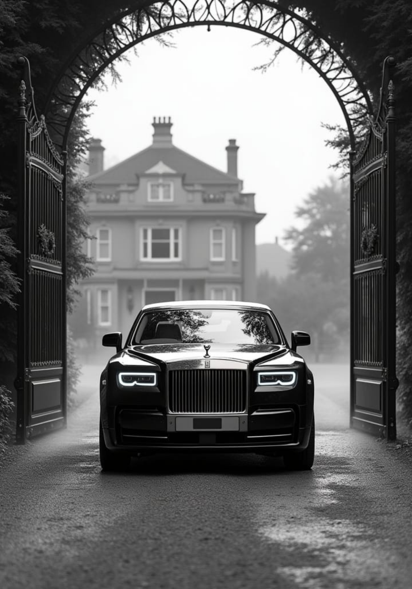 Vintage Rolls Royce No.2 Poster