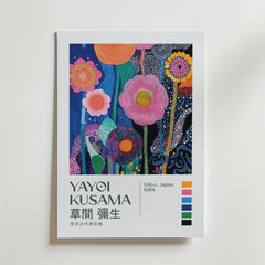 Yayoi Kusama Blooming Infinity Poster