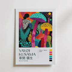 Yayoi Kusama Enchanted Forest Poster