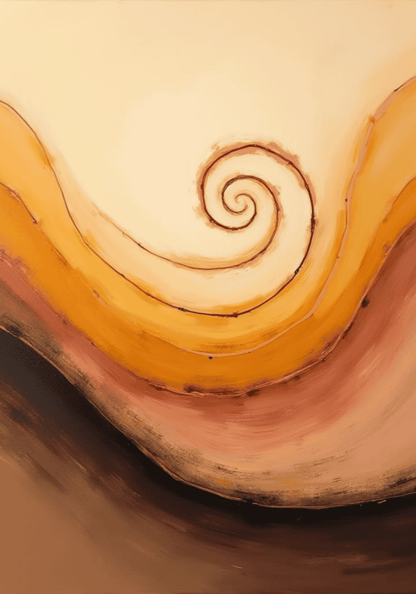 Spiral of Earth Poster