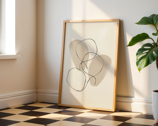 Linear Harmony Poster