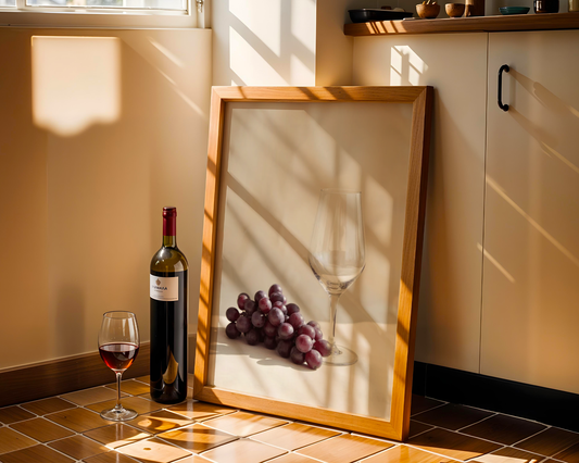 Time For Grapes Poster