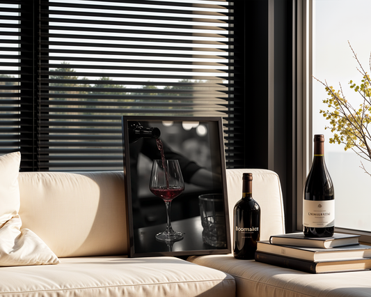 Pouring Passion Wine Poster