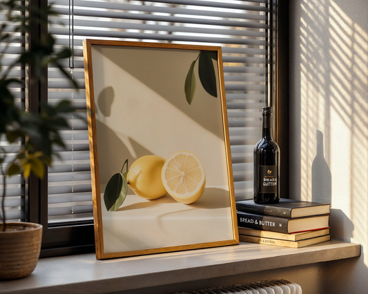 Golden Simplicity Poster