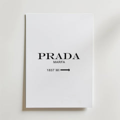 Prada Marfa Poster