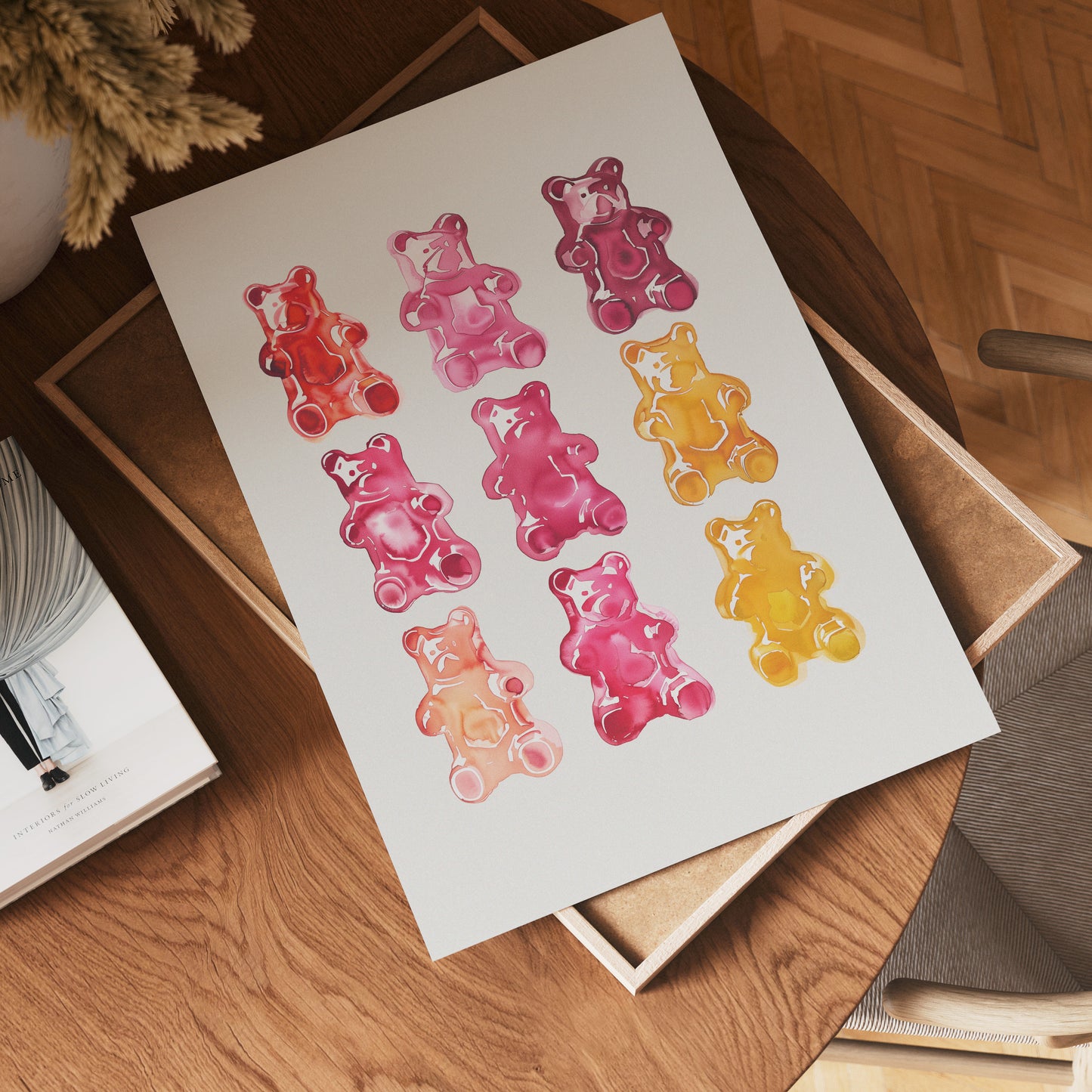 Gummy Bear Grid Poster