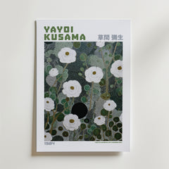Yayoi Kusama White Bloom Garden 1984 Poster