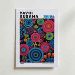 Yayoi Kusama Infinite Circles 1984 Poster