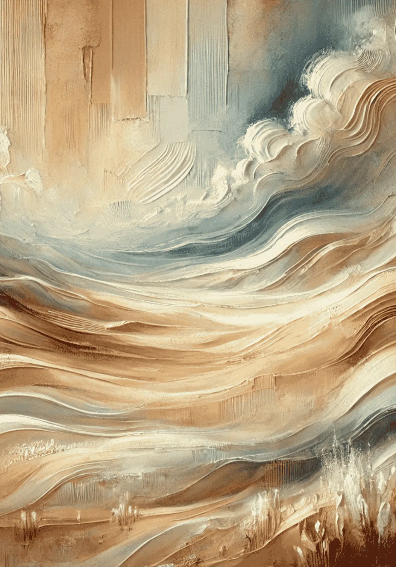 Abstract Dawn Poster