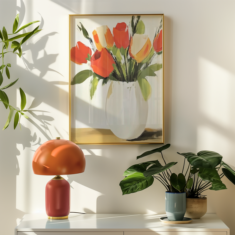 Yellow Daffodil Dance Poster