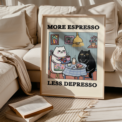 Espresso Therapy Poster