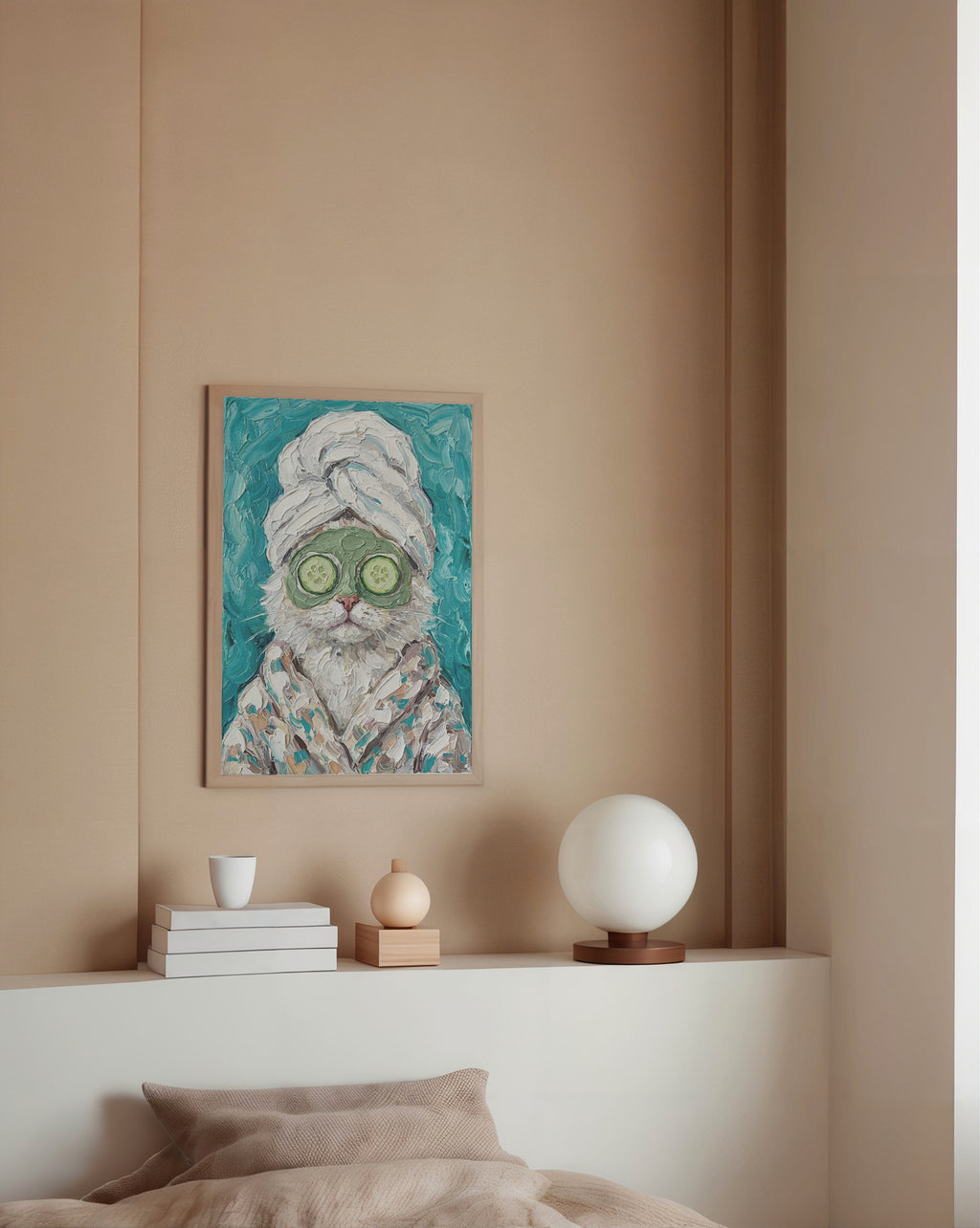 Spa Day Cat Poster – i rum 4