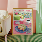 Prinsesstårta Poster – poster på vägg inredning