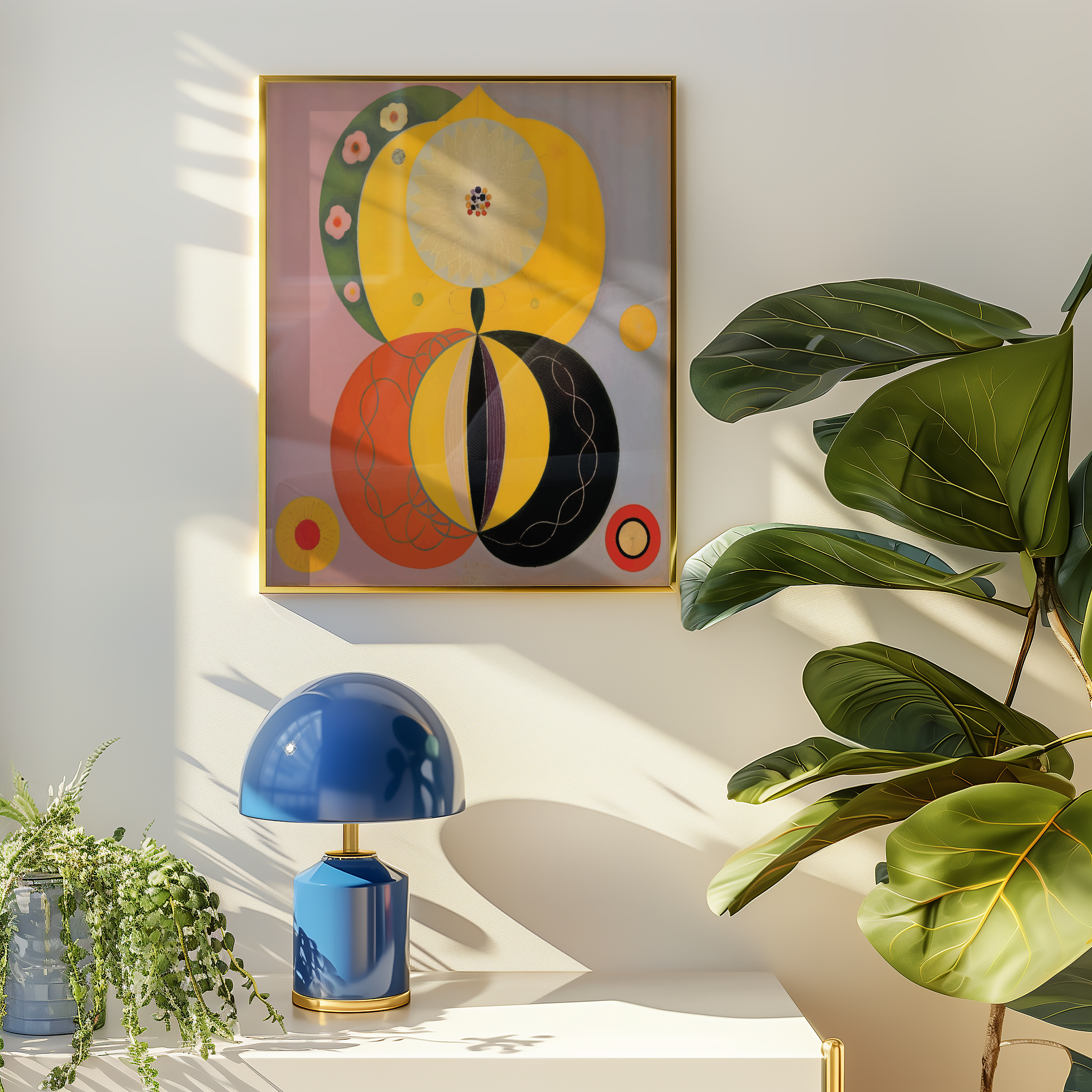 Hilma af Klint Blossoms of the Spirit Poster