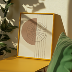 Linear Solar Form Poster