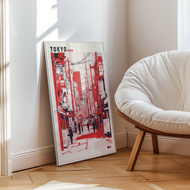 Modern Tokyo Poster