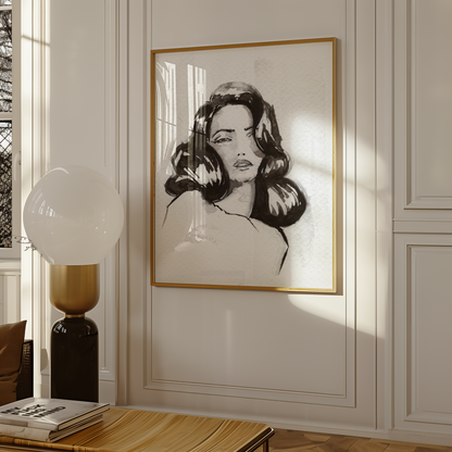 Helena Engström Gaze Poster