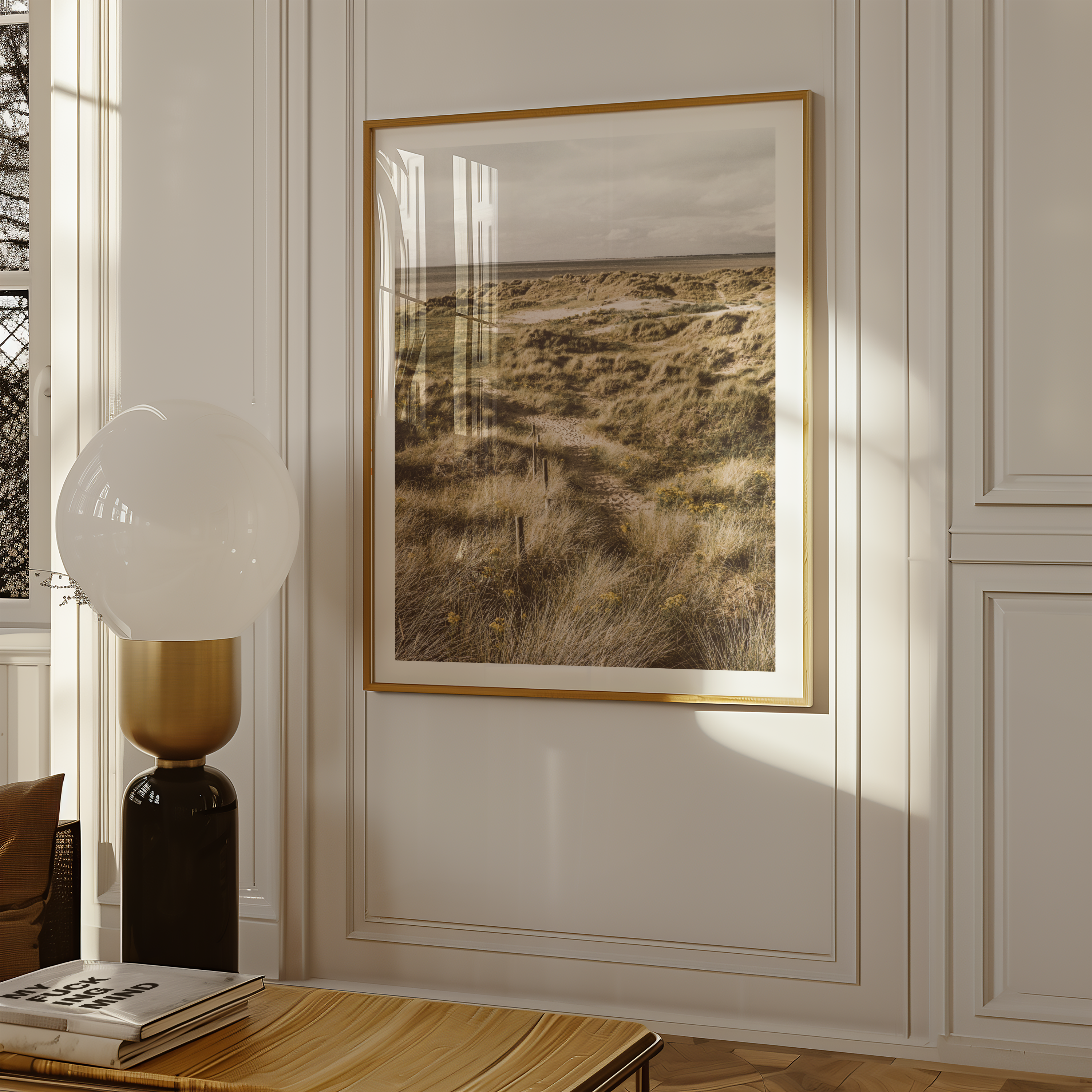 Coastal Dunes Path Poster