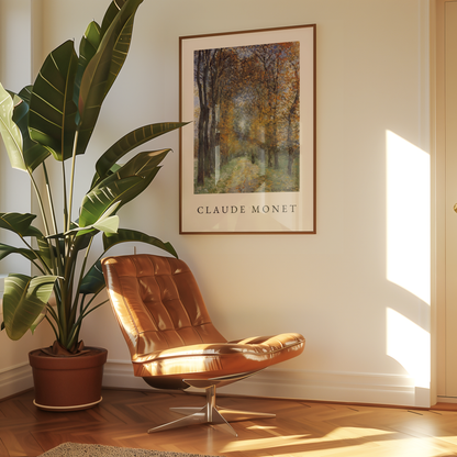 Claude Monet The Avenue Poster