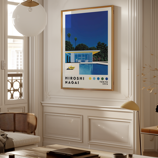 Hiroshi Nagai Poolside Harmony Poster