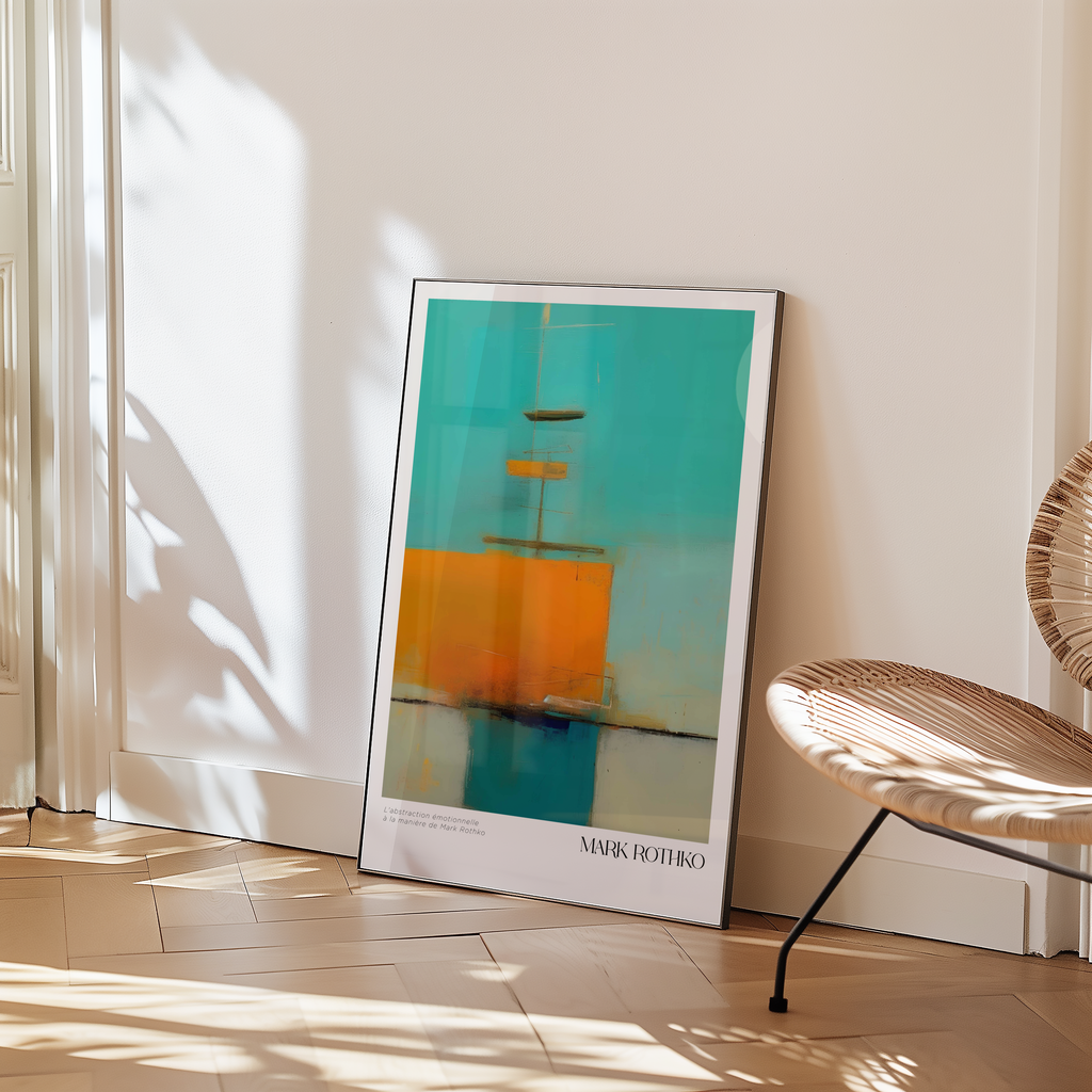 Abstract Vastness Mark Rothko Poster