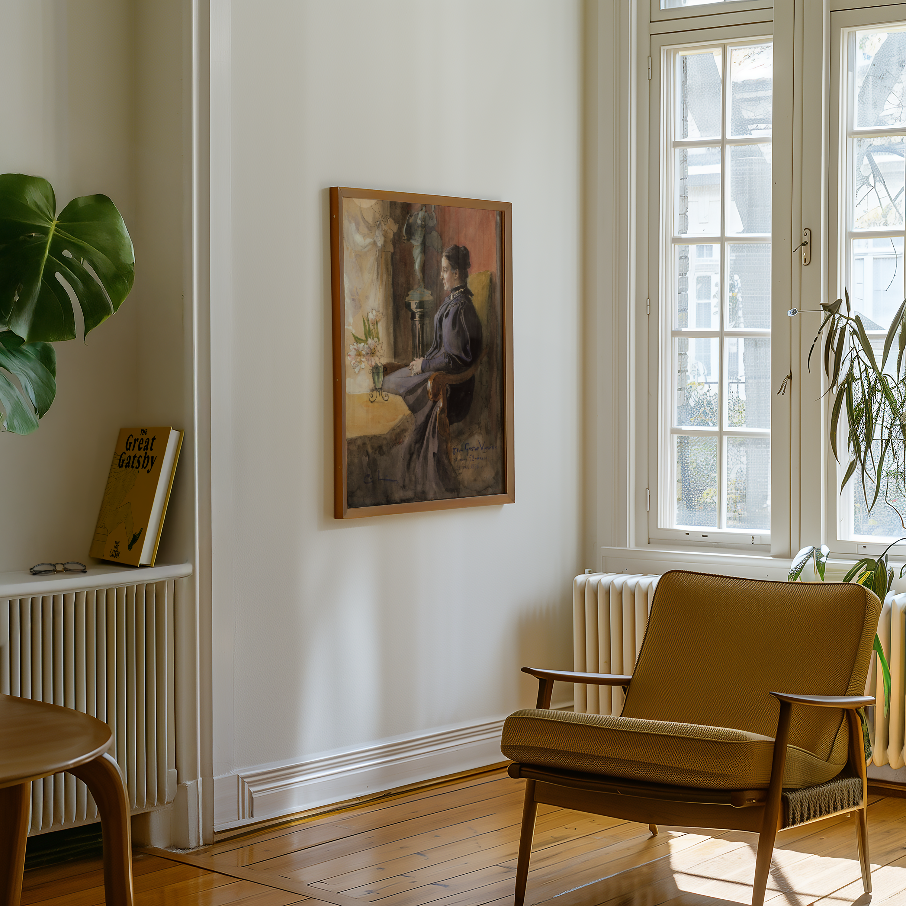 Carl Larsson Eva Upmark Poster