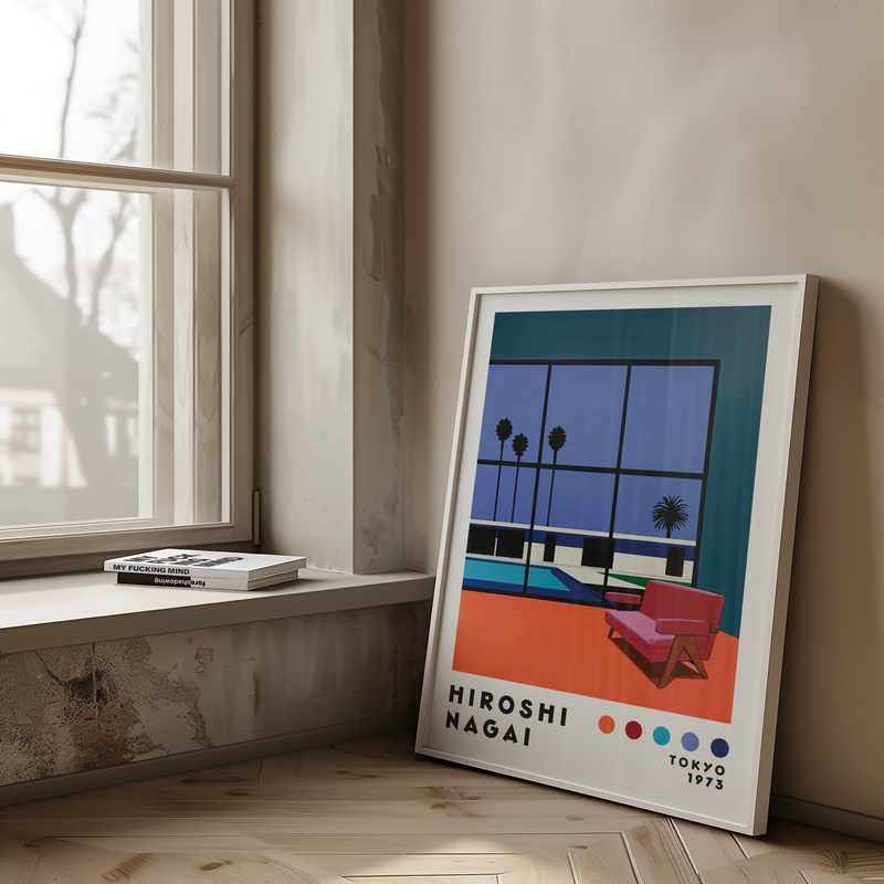 Hiroshi Nagai Palm View Silence Poster