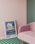 Hiroshi Nagai Cloudside Palm Poster