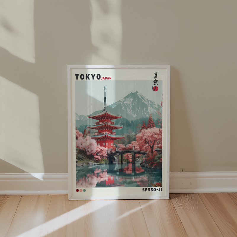 Senso-ji Temple Poster