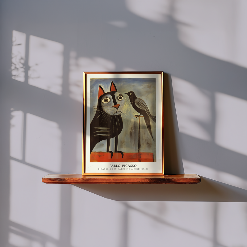 Picasso Staring Contest Poster