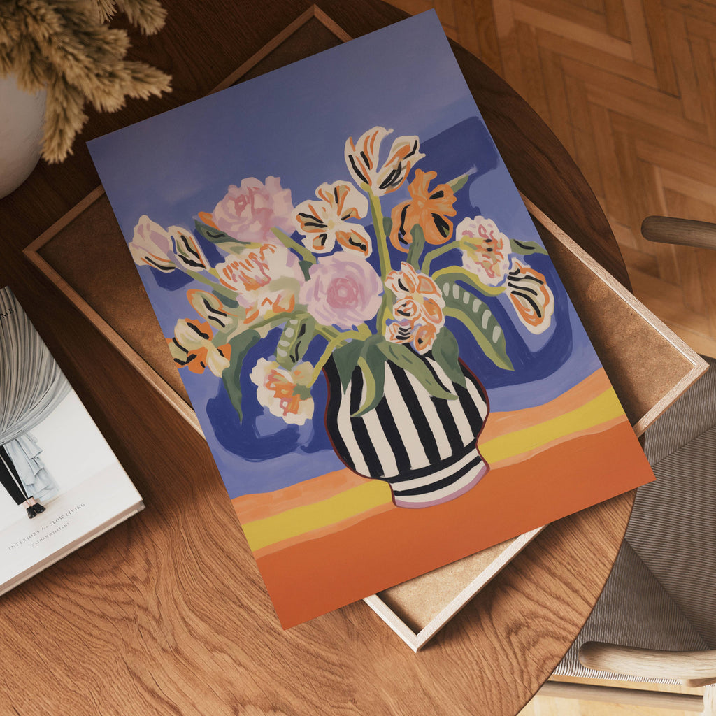 Vivid Bloom Poster