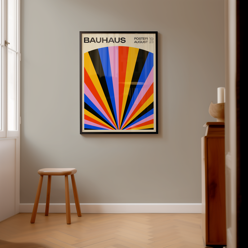 Bauhaus Spectrum No. 3 Poster