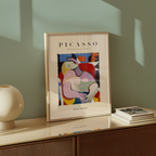 Picasso Cubist Siesta Poster
