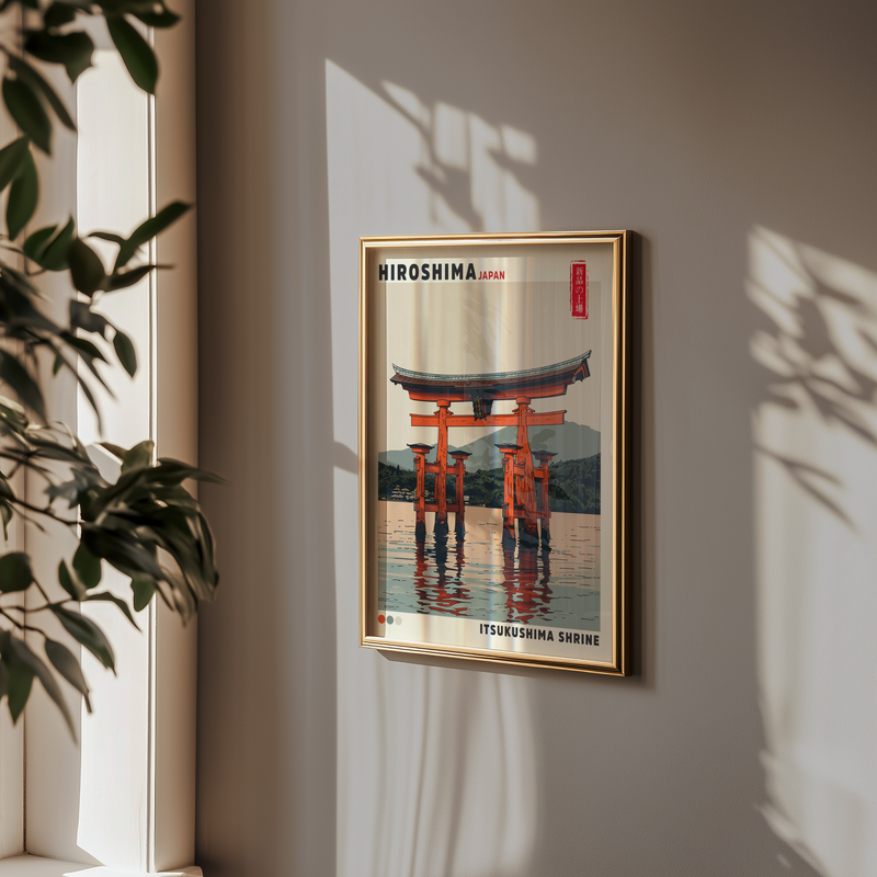 Itsukushima Shrine Poster