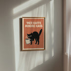Mer Kaffe Mindre Kaos Poster – i rum 4