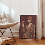 Leopard Dress Poster – i rum 5