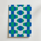 Geometric Waves Poster